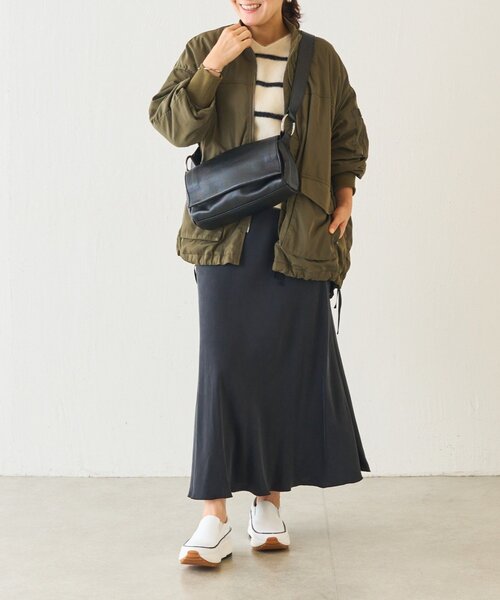 【珈琲】BEARDSLEY ビアズリー フレア MA-1 ブルゾン BEARDSLEY（ビアズリー）の「フレアMA-1ブルゾン（MA-1）」 - WEAR