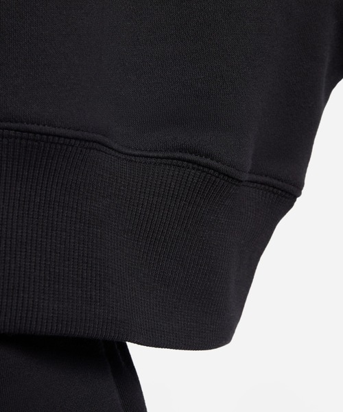 NIKE(ナイキ)の「NIKE WMNS NSW STYLE FLEECE L/S CREW OOS DQ5762-010(スウェット・メンズ・ブラック・M/S)」の4枚目の写真