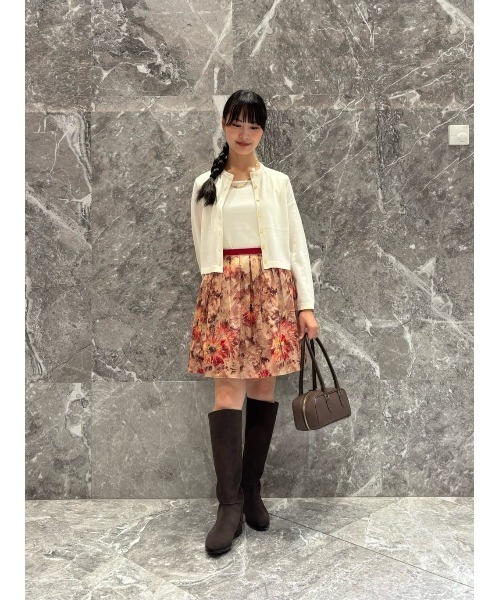 LOULOU WILLOUGHBY（ルルウィルビー）の「【LOULOU WILLOUGHBY】ＢＨＡＲＡＴ　ＳＩＬＫミニスカート（スカート・レディース・ベージュ系その他・2/1）」の14枚目の写真