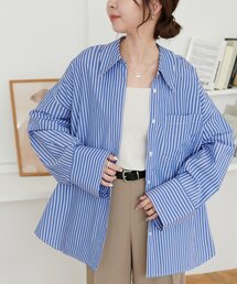 ブロードワイドスリーブシャツ