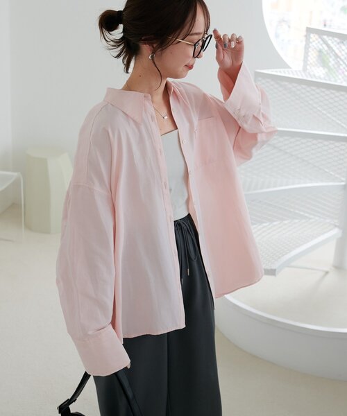 最終値引き！COMOLI ブロード　シャツ　サンドピンク 最終値引き！COMOLI ブロード シャツ サンドピンク 最終値引き！COMOLI