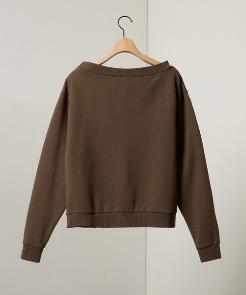 Alfred Alex（アルフレッドアレックス）の「【Alfred Alex】2WAYナンバリングワンショルダールーズスウェット（スウェット・レディース・グレー/スミクロ/ブラウン・FREE）」の13枚目の写真