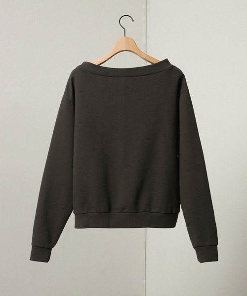 Alfred Alex（アルフレッドアレックス）の「【Alfred Alex】2WAYナンバリングワンショルダールーズスウェット（スウェット・レディース・グレー/スミクロ/ブラウン・FREE）」の7枚目の写真