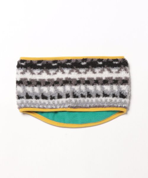 Ocean&Ground(オーシャン&グラウンド)の「ジャガードボアリバーシブルネックウォーマー(ネックウォーマー/スヌード・キッズ・ブラウン/ネイビー/ベージュ/ブラック・FREE)」の6枚目の写真