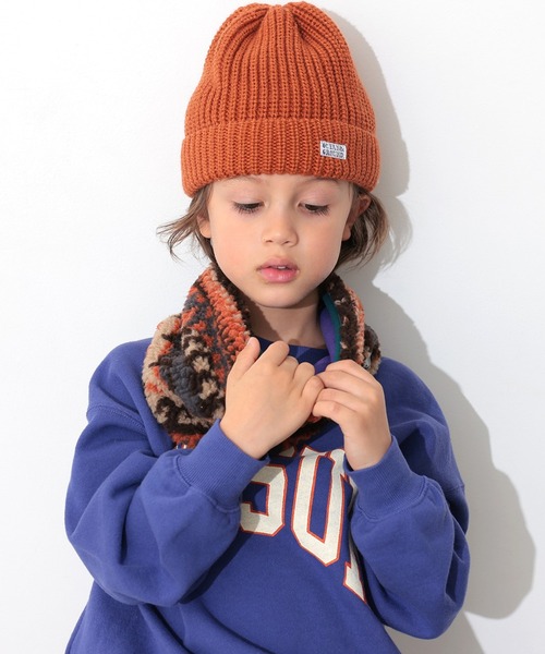 Ocean&Ground(オーシャン&グラウンド)の「ジャガードボアリバーシブルネックウォーマー(ネックウォーマー/スヌード・キッズ・ブラウン/ネイビー/ベージュ/ブラック・FREE)」の16枚目の写真