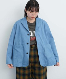 値下:アトリエドゥサボン ジャケット AMBIDEX Store 〇TWILL Variety pocket ジャケット(F チャ): l