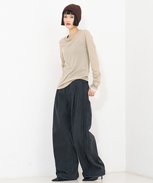 NOMINE ワイドパンツ 新品タグ付き NOMINE ワイドパンツ 新品タグ付き