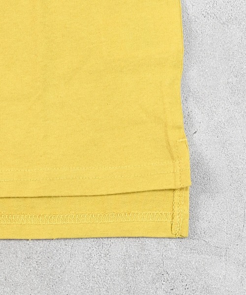 Life Support Products（ライフサポートプロダクツ）の「ソデリブムジロンティー（Tシャツ/カットソー・キッズ・ブラック/イエロー/ライトグリーン/ホワイト系その他/テラコッタ/杢グレー/オフホワイト/グレー系その他・100/95/90/80/110/150/140/130/120）」の11枚目の写真