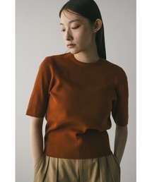 フォルムスリーブニットT