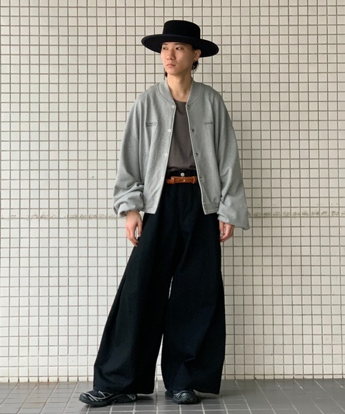 SHINYAKOZUKA（シンヤコヅカ）の「SHINYA KOZUKA/シンヤコズカ/ORDINARY LOCAL VERSITY（スタジャン・メンズ・ブラック/グレー・M）」の21枚目の写真