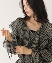 Heather | アソートラッフルフリルブラウス　592559(シャツ/ブラウス)