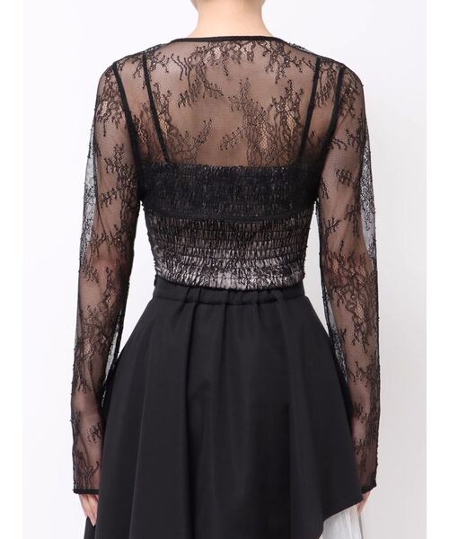 EATME(イートミー)の「レースキャミブラウスセット(シャツ/ブラウス・レディース・オレンジ/オフホワイト/ブラック・FREE)」の18枚目の写真