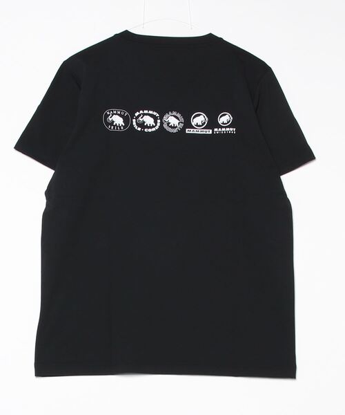 Mammut(マムート)の「QD ロゴ ヒストリー P1 プリント Tシャツ アジアンフィット / QD Logo History P1 Print T-Shirt AF(Tシャツ/カットソー・メンズ・ブラック/ホワイト・MEDIUM/LARGE/X-LARGE)」の3枚目の写真