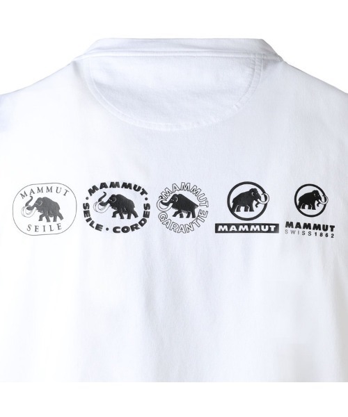 Mammut(マムート)の「QD ロゴ ヒストリー P1 プリント Tシャツ アジアンフィット / QD Logo History P1 Print T-Shirt AF(Tシャツ/カットソー・メンズ・ブラック/ホワイト・MEDIUM/LARGE/X-LARGE)」の10枚目の写真
