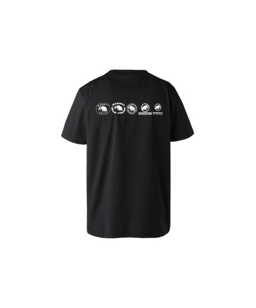 Mammut(マムート)の「QD ロゴ ヒストリー P1 プリント Tシャツ アジアンフィット / QD Logo History P1 Print T-Shirt AF(Tシャツ/カットソー・メンズ・ブラック/ホワイト・MEDIUM/LARGE/X-LARGE)」の11枚目の写真