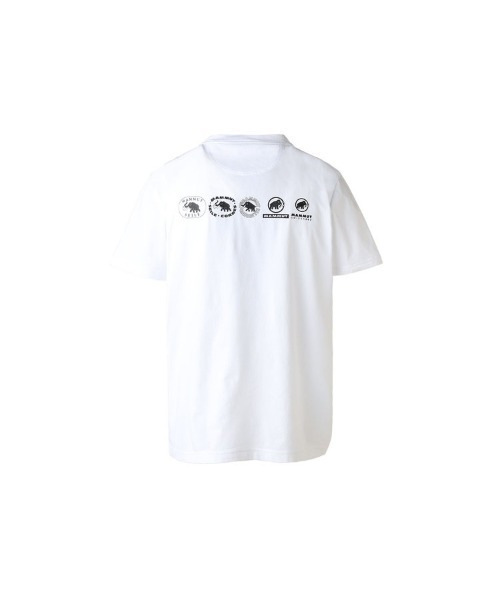 Mammut(マムート)の「QD ロゴ ヒストリー P1 プリント Tシャツ アジアンフィット / QD Logo History P1 Print T-Shirt AF(Tシャツ/カットソー・メンズ・ブラック/ホワイト・MEDIUM/LARGE/X-LARGE)」の6枚目の写真