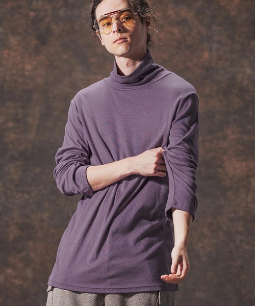 セール】mlt5360-ミドル丈タートルネックカットソー(JIH-R1133)（T