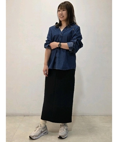 GAP（ギャップ）の「バイストレッチ ミディ ペンシルスカート（スカート・レディース・ブラック・0/2/4/6/00）」の3枚目の写真