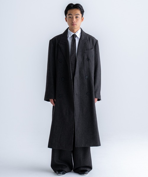 SINSS(シンス)の「Tweed classic tie / ツイードクラシックネクタイ(ネクタイ・メンズ・ブラウン/チャコール・FREE)」の9枚目の写真