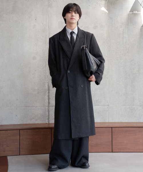 SINSS(シンス)の「Tweed classic tie / ツイードクラシックネクタイ(ネクタイ・メンズ・ブラウン/チャコール・FREE)」の12枚目の写真