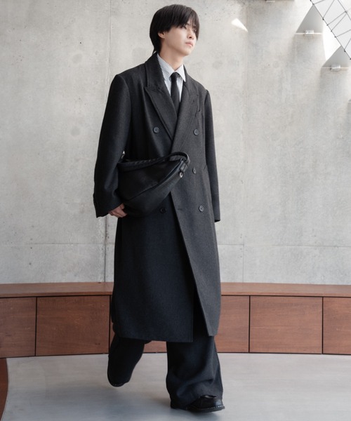 SINSS(シンス)の「Tweed classic tie / ツイードクラシックネクタイ(ネクタイ・メンズ・ブラウン/チャコール・FREE)」の13枚目の写真