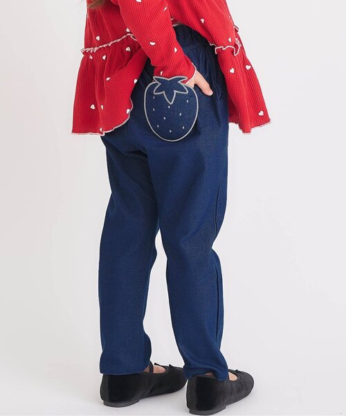 apres les cours(アプレレクール)の「【ジュニア対応】3柄ポケットモチーフカットソーパンツ(その他パンツ・キッズ・ブラック/ブルー/ラベンダー・90/100/110/120/80/130/140)」の1枚目の写真