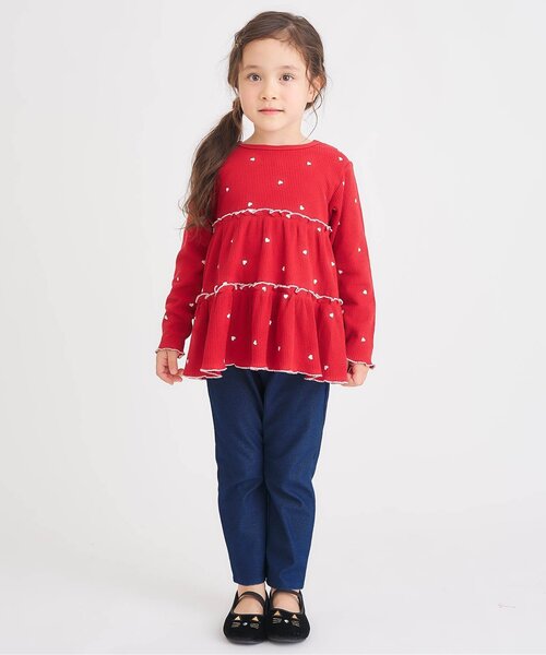 apres les cours(アプレレクール)の「【ジュニア対応】3柄ポケットモチーフカットソーパンツ(その他パンツ・キッズ・ブラック/ブルー/ラベンダー・90/100/110/120/80/130/140)」の9枚目の写真