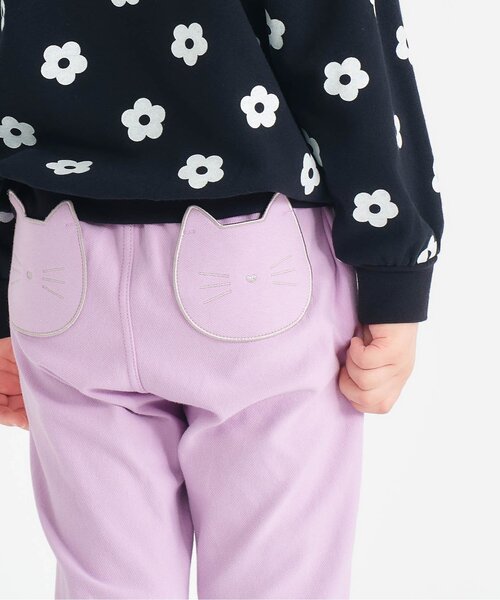 apres les cours(アプレレクール)の「【ジュニア対応】3柄ポケットモチーフカットソーパンツ(その他パンツ・キッズ・ブラック/ブルー/ラベンダー・90/100/110/120/80/130/140)」の14枚目の写真