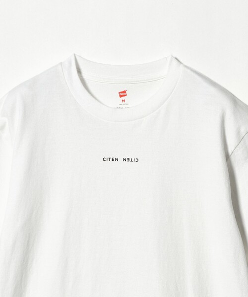 CITEN(シテン)の「【別注】<CITEN>Hanes×CITEN 2パックロゴT(Tシャツ/カットソー・レディース・ホワイト・S/M)」の11枚目の写真