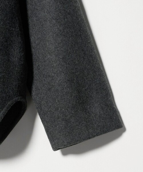 Steven Alan ウール ジャケット ネイビーグレー M ビッグシルエット