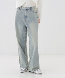 Honeys | ストレートパンツ（股下６６ｃｍ）(デニムパンツ)