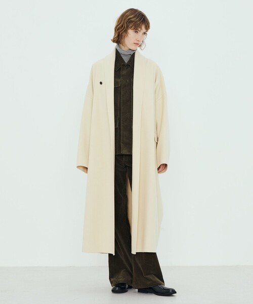 ウールダブルフェイス ロングコート（その他アウター）｜TOMORROWLAND