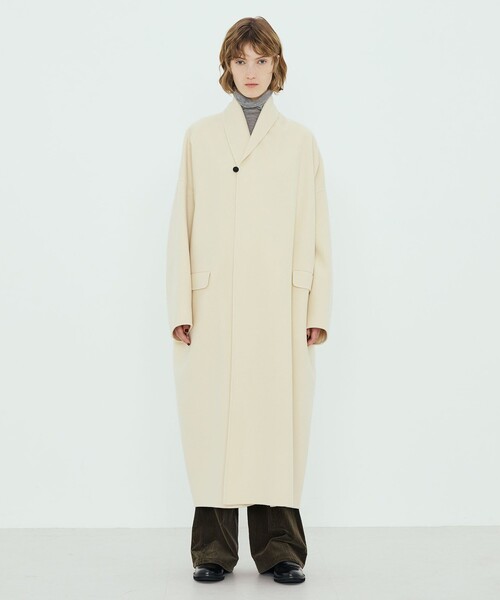 ウールダブルフェイス ロングコート（その他アウター）｜TOMORROWLAND