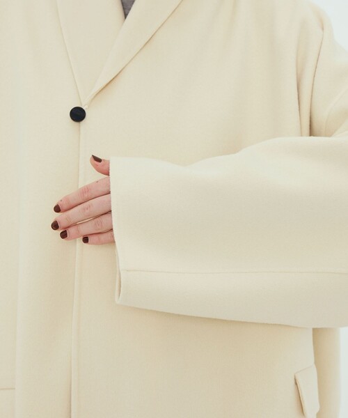 ウールダブルフェイス ロングコート（その他アウター）｜TOMORROWLAND