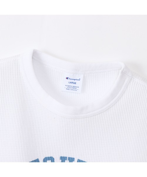 Champion(チャンピオン)の「チャンピオン LONG SLEEVE T-SHIRT_(Tシャツ/カットソー・メンズ・ブラック/ネイビー/ホワイト・LL/M/L)」の6枚目の写真