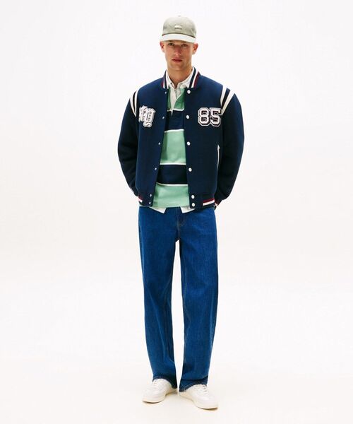 tommy jeans(トミー ジーンズ)の「ベストバーシティジャケット(ブルゾン・メンズ・ネイビー・SMALL/LARGE/MEDIUM)」の3枚目の写真