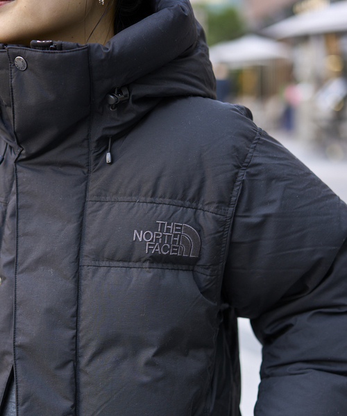 THE NORTH FACE(ザノースフェイス)の「《追加》【THE NORTH FACE】 Alteration Baffs Jacket:ダウンジャケット(ダウンジャケット/コート・レディース・ベージュ/ブラック・X-SMALL/SMALL)」の9枚目の写真