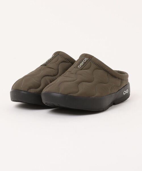 OOFOS(ウーフォス)の「【OOFOS】2000700149242 Men’s OOcOOzie Thermo Mule(スニーカー・メンズ・カーキ・28/27/26)」の1枚目の写真