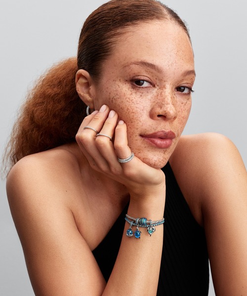 ブルーコード スネークチェーン ブレスレット（ブレスレット