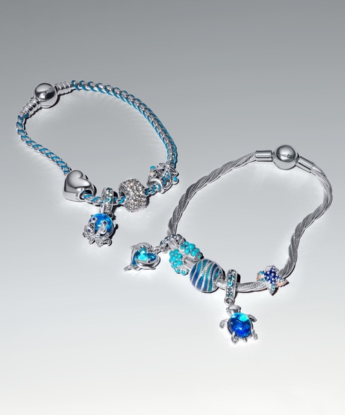 ブルーコード スネークチェーン ブレスレット（ブレスレット