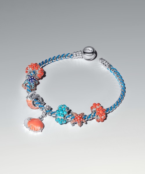 ブルーコード スネークチェーン ブレスレット（ブレスレット