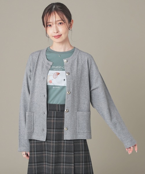 GLACIER lusso(グラシアルッソ)の「フォトプリントTシャツ(Tシャツ/カットソー・レディース・グリーン/ホワイト×グレー/スミクロ/ホワイト×ピンク・L/LL/S/M)」の14枚目の写真