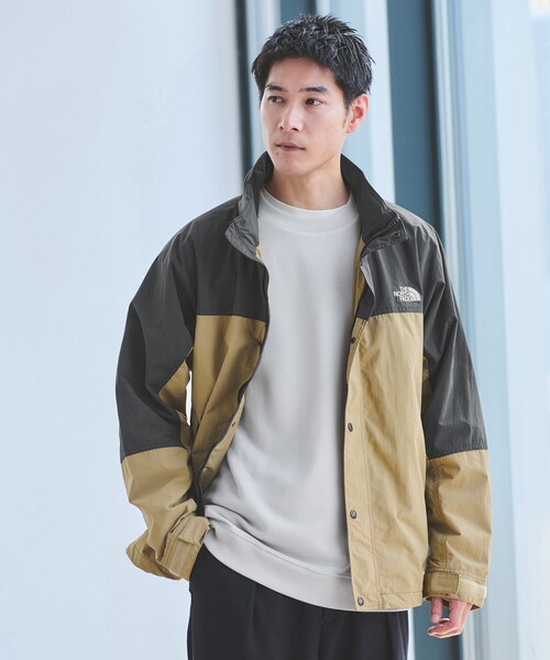 TM：メンズ：Lサイズ：ダブルレイヤー ウィンド ジャケット：ベージュ/黒 TaylorMade（テーラーメイド） ナイロンジャケット ダブルレイヤー