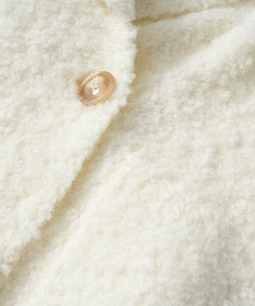 RIVE DROITE(リヴドロワ)の「【インフルエンサーYossshiiii企画】ボアライクコーディガン(その他アウター・レディース・グレイッシュベージュ/オフホワイト/チャコールグレー/モカ・FREE)」の17枚目の写真