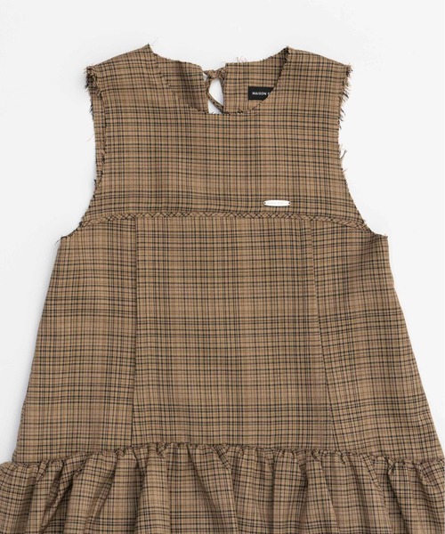 新品未使用 MAISON SPECIAL ノースリーブチュニック ブラック ブランド古着】ノースリーブチュニック（チュニック）｜MAISON SPECIAL