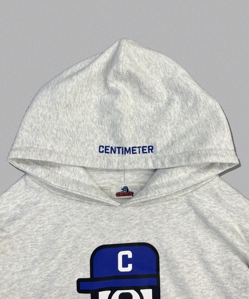 centimeter(センチメーター)の「Boxy ruler hoodie(パーカー・メンズ・ヘザーグレー/ブラック/ピンク・MEDIUM/LARGE/X-LARGE)」の9枚目の写真