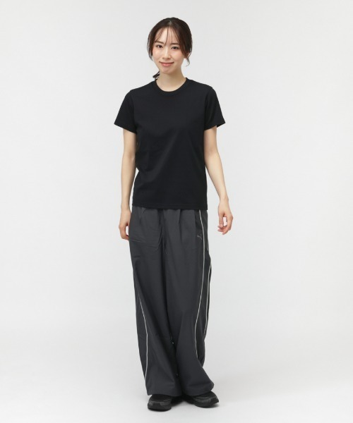 PUMA（プーマ）の「プーマ PUMA TRN EDGE ウラメッシュライナーウーブン PT（その他パンツ・レディース・チャコールグレー/グリーン・S/M/L）」の4枚目の写真