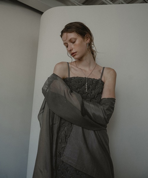 Shirred layered dress set（ドレス）｜et.UNiVER（エトユニベール）の