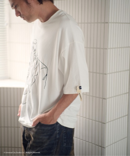 ADAM PATEK(アダムパテック)の「ADAMPATEK/Frankenstein flower stitch T/フランケンシュタイン刺繍Tシャツ(AP2524021)(Tシャツ/カットソー・レディース・ブラック/ホワイト・2/1)」の16枚目の写真