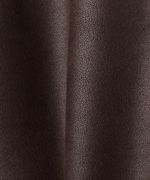 NICOLE CLUB(ニコル クラブ)の「2wayヴィンテージ加工ブルゾン(ブルゾン・レディース・オフホワイト/ブラウン・MEDIUM)」の6枚目の写真